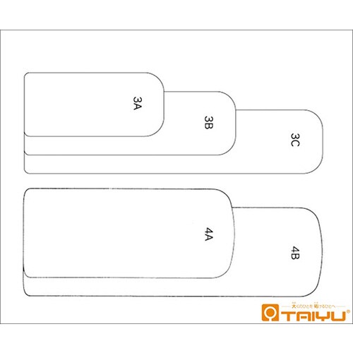 ランゲンベック氏扁平鈎No.3C