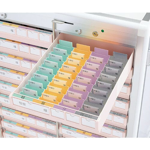 与薬カート27床用(与薬トレー付)