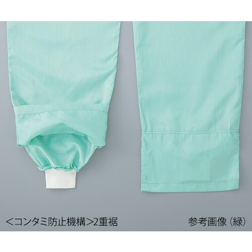 オートクレーブ対応クリーンパンツ 緑 M