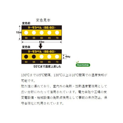 サーモラベル5E 5E−75 20入