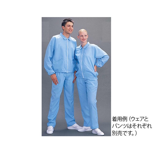 クリーンゾーンウエア ブルー P6500/B_M