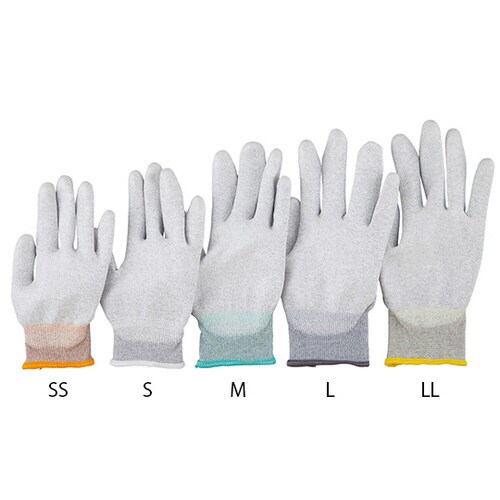 アズピュアESDクール手袋 LL掌コート