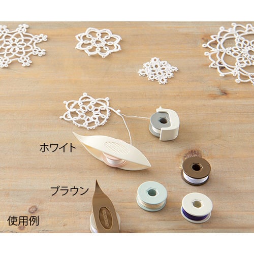 57737 タティングシャトル・ボビン白