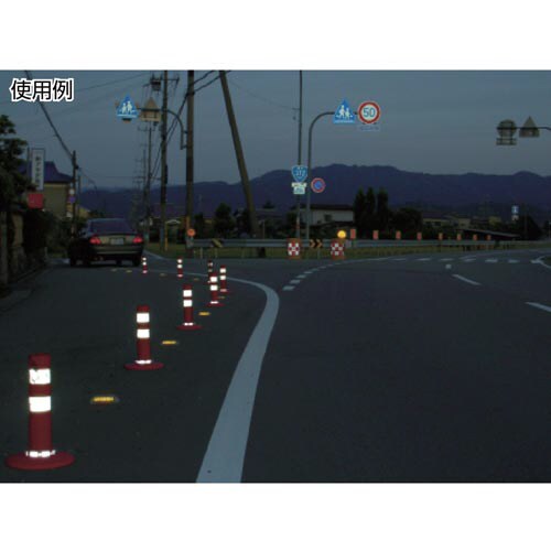 再帰反射テープ 45mmx10m 黄