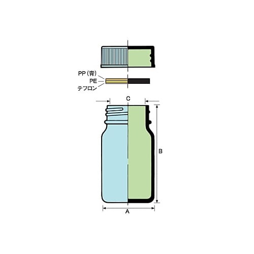 軽量規格瓶(透明)No.4 100本