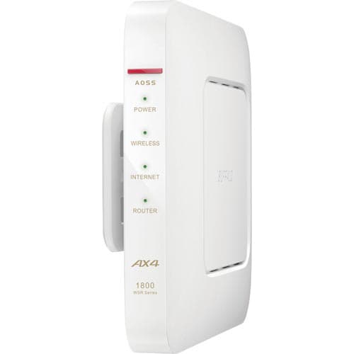 Wi−Fiルーター WSR−1800AX4S−WH