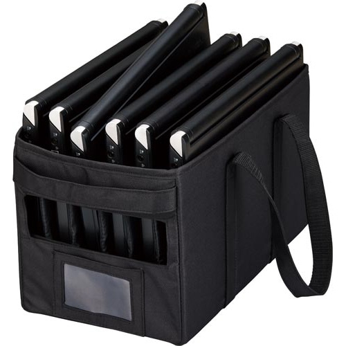 充電しながら保管できるタブレットPCバッグ