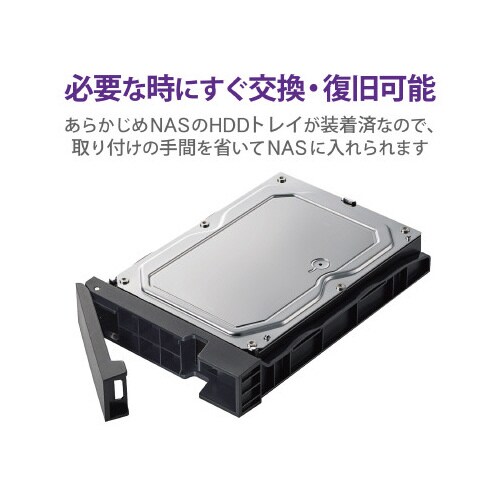 LinuxNAS スペアドライブ 2TB