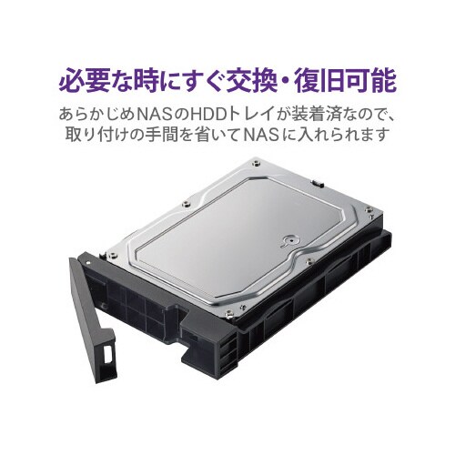 LinuxNAS スペアドライブ 3TB