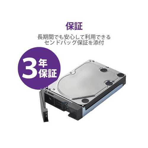 LinuxNAS スペアドライブ 3TB