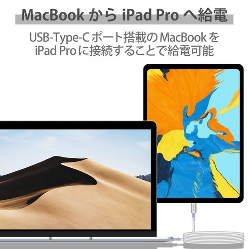 USBケーブル C−C 準高耐久 2m シルバー