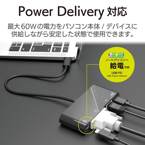 Type−C接続ドッキングステーション(DVI)