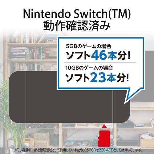 microSDカード SWITCH検証済 256G