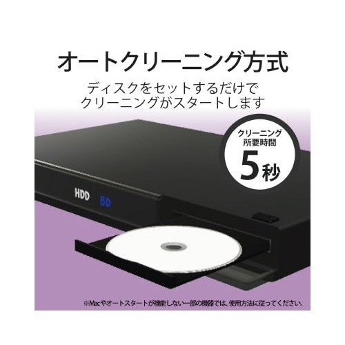 レンズクリーナー/CD/DVD/乾式