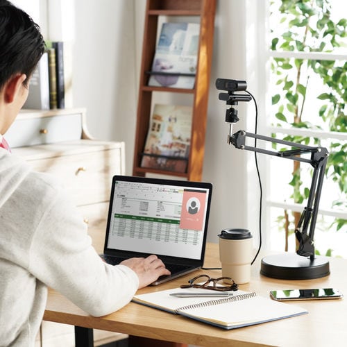 WEBカメラ用スタンド フレキシブルアーム型