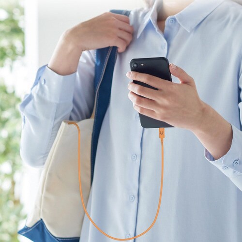 TypeCケーブル A−C 1.2m オレンジ