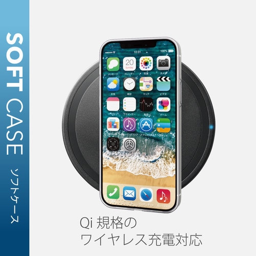 iPhone12Proソフトケース/薄型/クリア