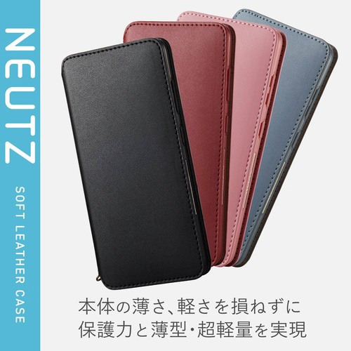 Galaxy A21/手帳ケース/磁石付/ピンク