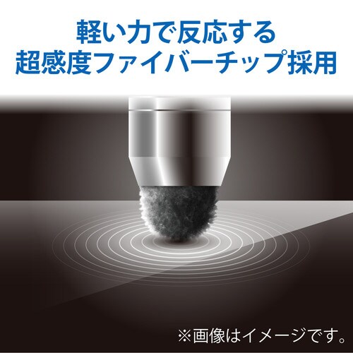 タッチペン 超感度タイプ パズルゲーム用 ブラック