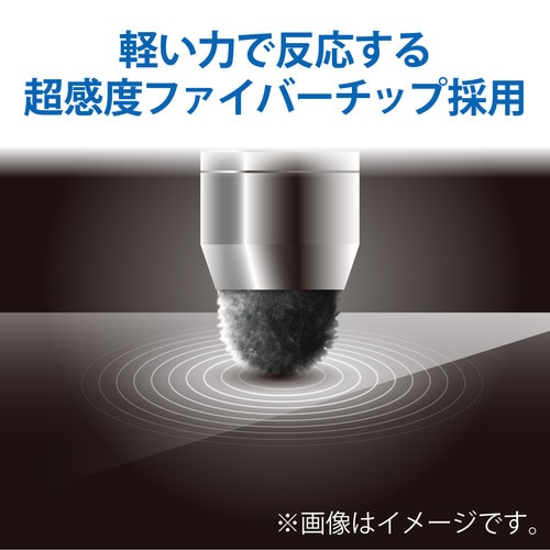 タッチペン 超感度タイプ パズルゲーム用 レッド