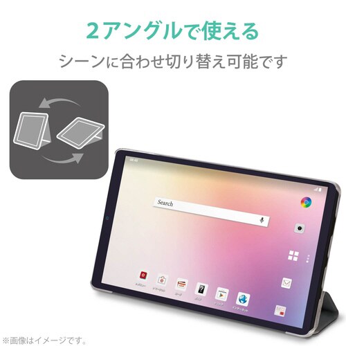 dtab Compact 薄型背面クリアケース 黒