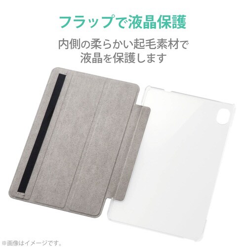 dtab Compact 薄型背面クリアケース 黒