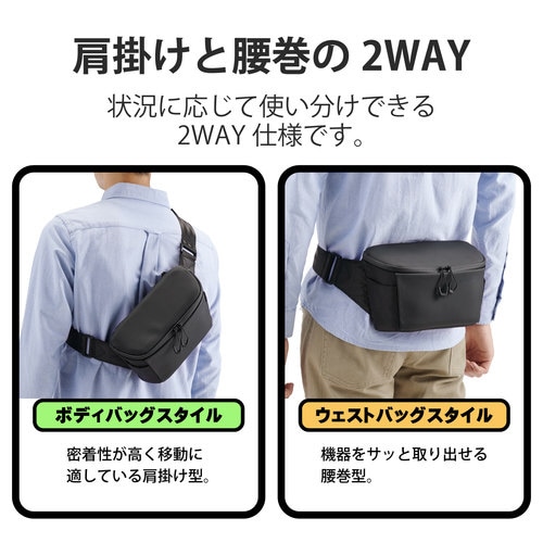 ビデオカメラ用スリングバッグ ZEROSHOCK