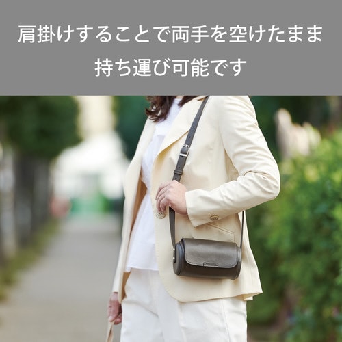 ビデオカメラ用ショルダーケース ブラック