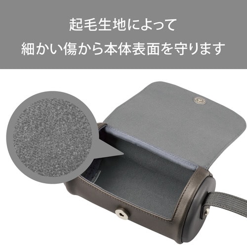 ビデオカメラ用ショルダーケース ブラック