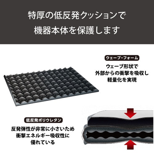 ビデオカメラケース ストレージボックス ブラック