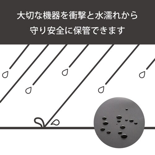 ビデオカメラケース ストレージボックス ブラック