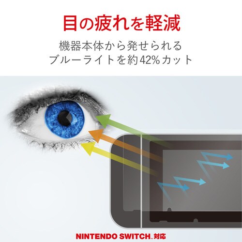 任天堂スイッチ専用フィルム 抗菌・抗ウイルス BL