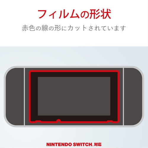 任天堂スイッチ専用フィルム 抗菌・抗ウイルス BL