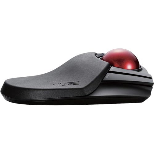 無線8ボタントラックボール 大玉タイプ 黒