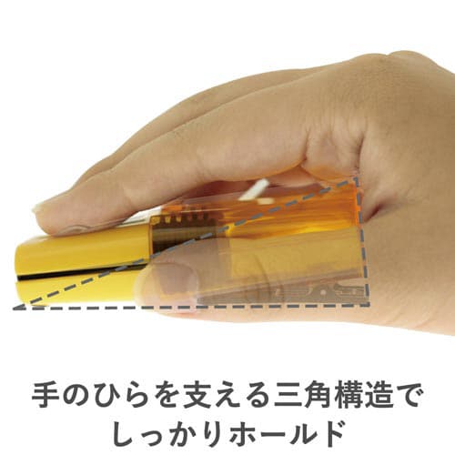 IRマウス キャップクリップ静音3ボタン イエロー