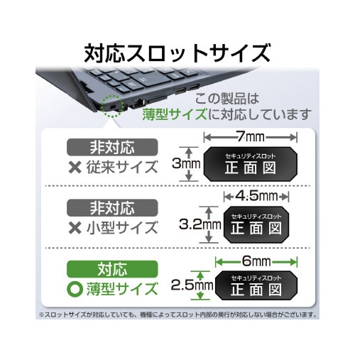 ダイヤル錠セキュリティワイヤーNanoSaver