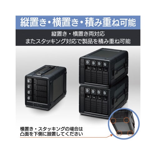 外付けHDD/4Bay/RAID/12TB