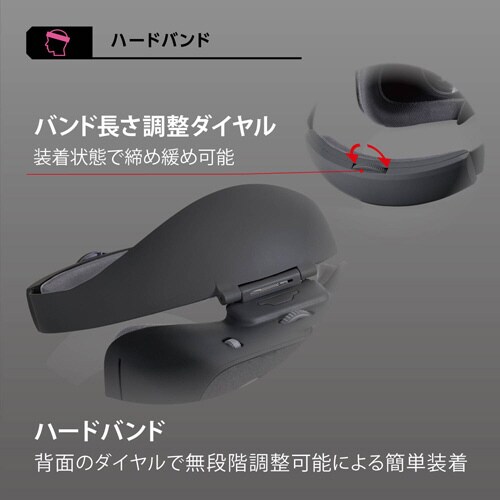 VRゴーグル/ハードバンド/ブルーライトカット