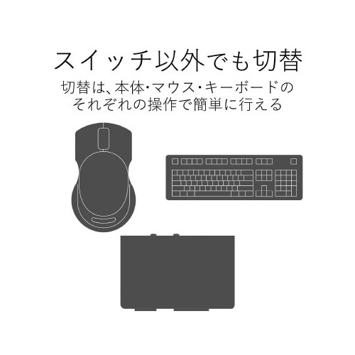 DVI対応 BOX形 2ポート オートスキャン