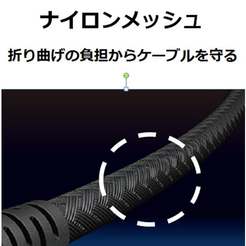 プレミアムHDMIケーブル/1.0m/ブラック