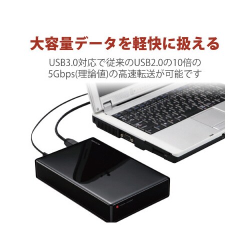 3.5インチ外付けハードディスク 2TB