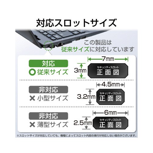 セキュリティーワイヤー ダイヤル 簡易パッケージ