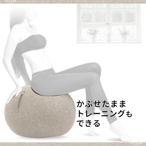 バランスボールカバー/65cm/ベージュ