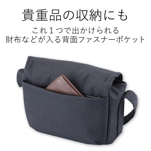 一眼レフカメラ用ショルダーバッグ ブラック