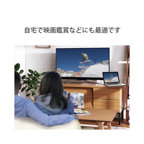 MiniDisplayPort−HDMI 2m 白