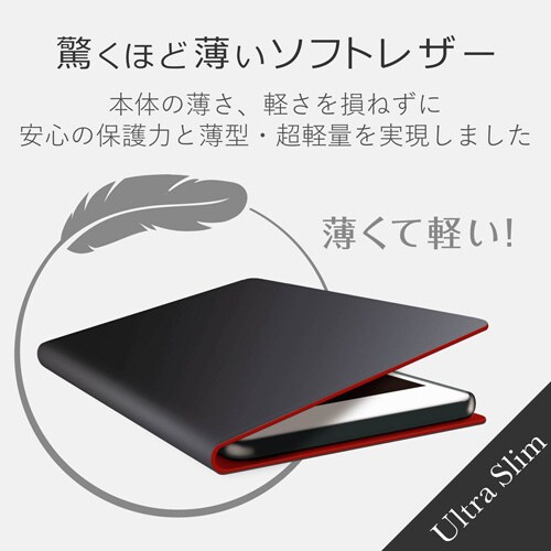 カバー 磁石/耐衝撃/カード収納 ブラック