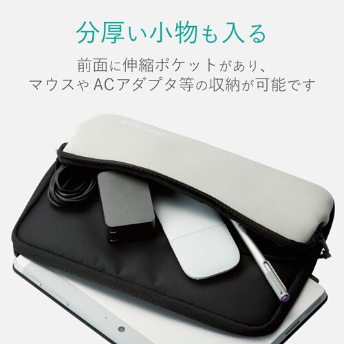 SurfaceGo用バッグ ネオプレン BK