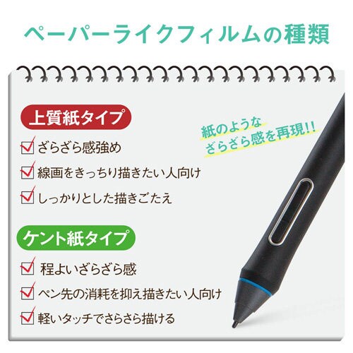 ペンタブレット用反射防止フィルム 13.3インチ