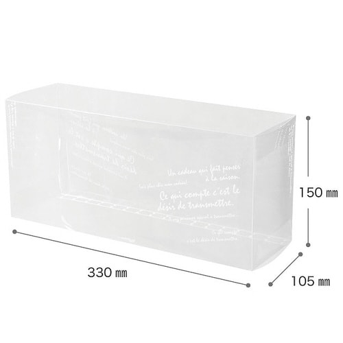 BKFフラワークリアワイドBOX本体−M 10枚