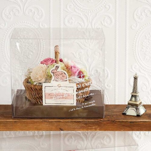 BKFフラワークリアワイドBOX本体−S 10枚